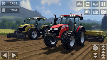 Farmland Tractor Farming Games Screenshot 4