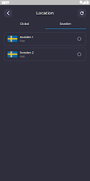 Sweden VPN - Fast and Safe VPN Screenshot 3