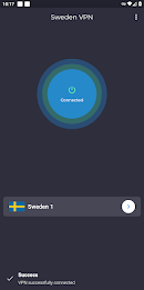 Sweden VPN - Fast and Safe VPN Screenshot 2