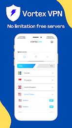 Vortex VPN - Fast VPN Proxy Screenshot 2