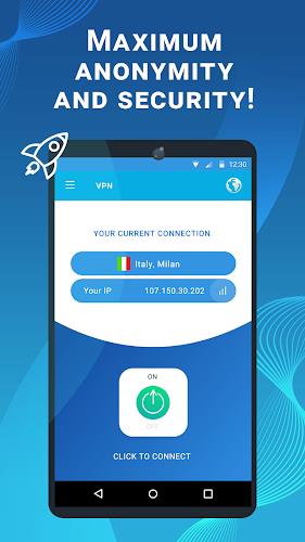 VPN - fast proxy + secure Screenshot 1