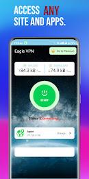 Eagle VPN - Secure VPN Proxy Screenshot 1