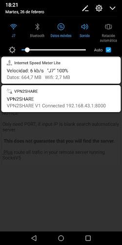VPN2Share Share VPN (No root) Screenshot 2