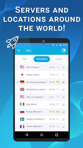 VPN - fast proxy + secure Screenshot 3