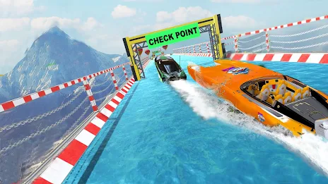 Ski Boat Racing: Jet Boat Game Screenshot 2