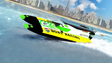 Ski Boat Racing: Jet Boat Game Screenshot 1