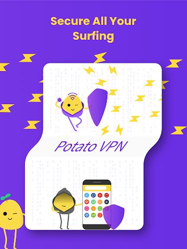 VPN PotatoVPN - WiFi Proxy Screenshot 10