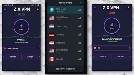 ZX VPN Secure VPN Proxy Screenshot 5