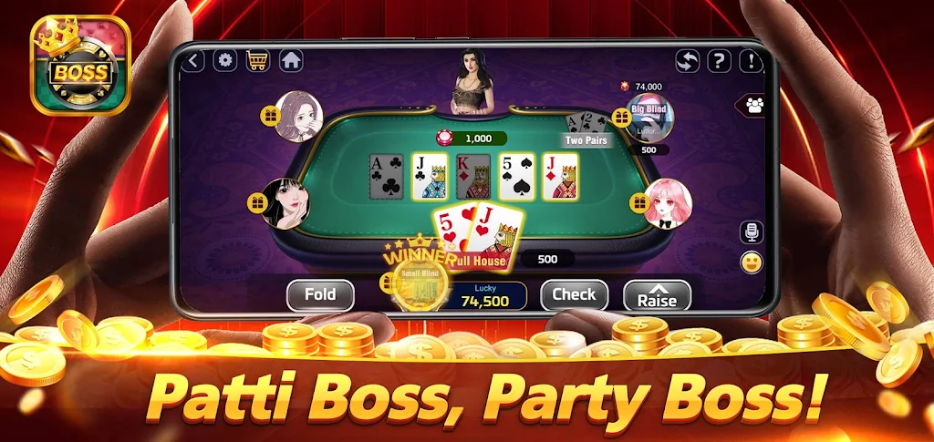 Patti Boss - Poker Online Screenshot 1