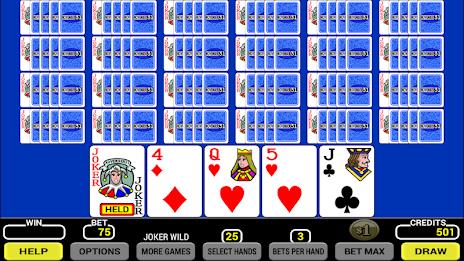 Twenty-Five Play Poker Screenshot 3