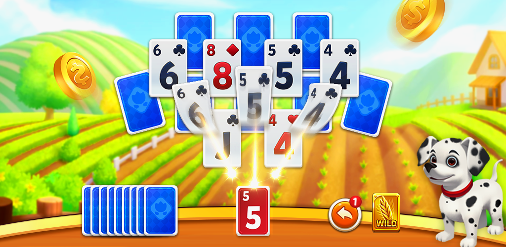 Solitaire Tripeaks Farm Harves Screenshot 1