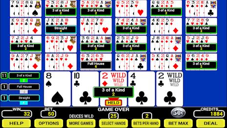 Twenty-Five Play Poker Screenshot 2