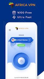 Africa VPN - Get Africa IP Screenshot 1