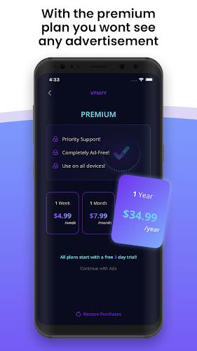 vpnify - Unlimited VPN Proxy Screenshot 7