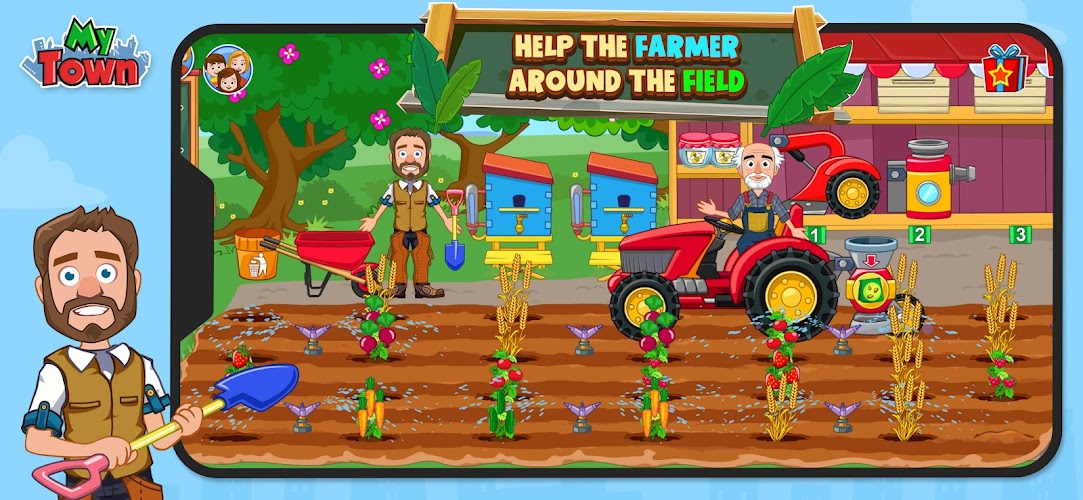 My Town Farm Animal game Screenshot 5
