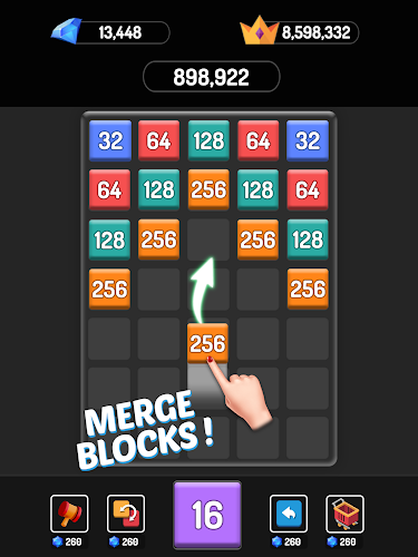 X2 Blocks: 2048 Number Games Screenshot 10