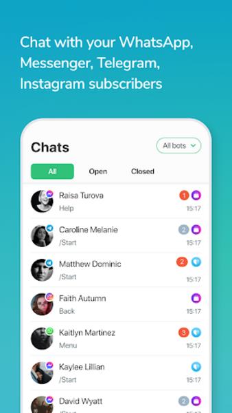 SendPulse Chatbots Screenshot 5