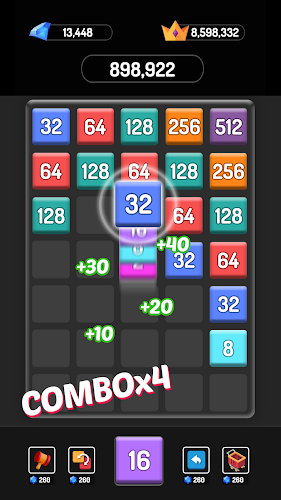 X2 Blocks: 2048 Number Games Screenshot 3