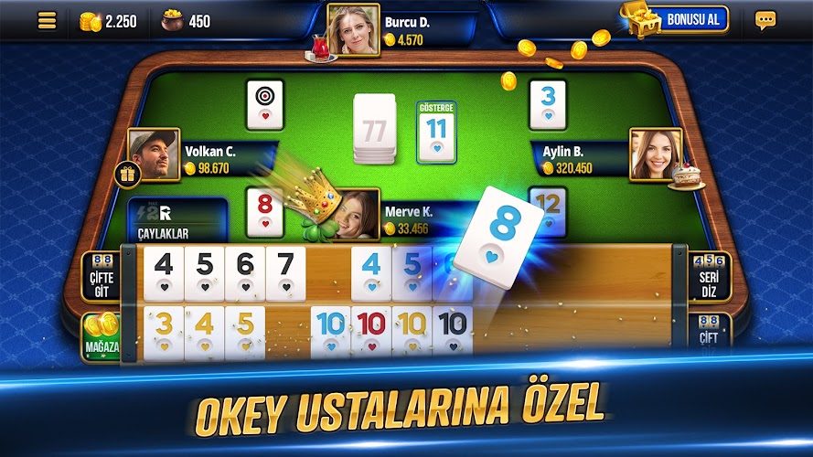 Tekel Okey - Online Çanak Okey Screenshot 1