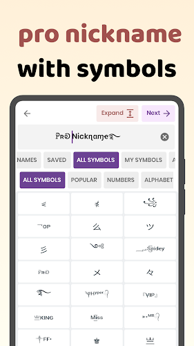 Name style: Nickname Generator Screenshot 26