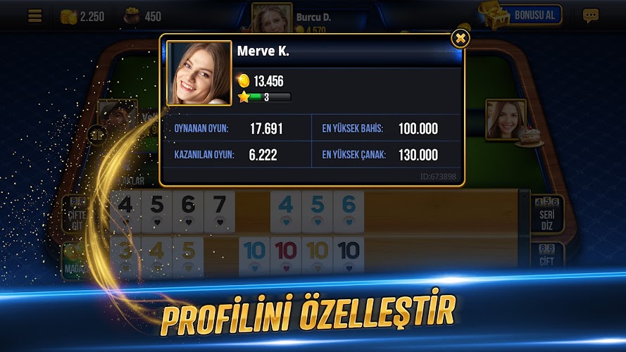 Tekel Okey - Online Çanak Okey Screenshot 2