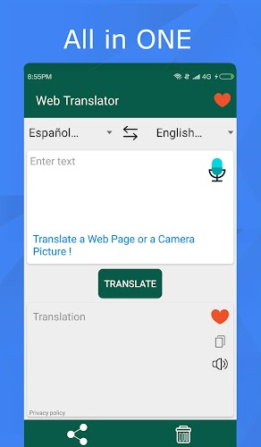 O Translate: Photo, Text & Web Screenshot 1