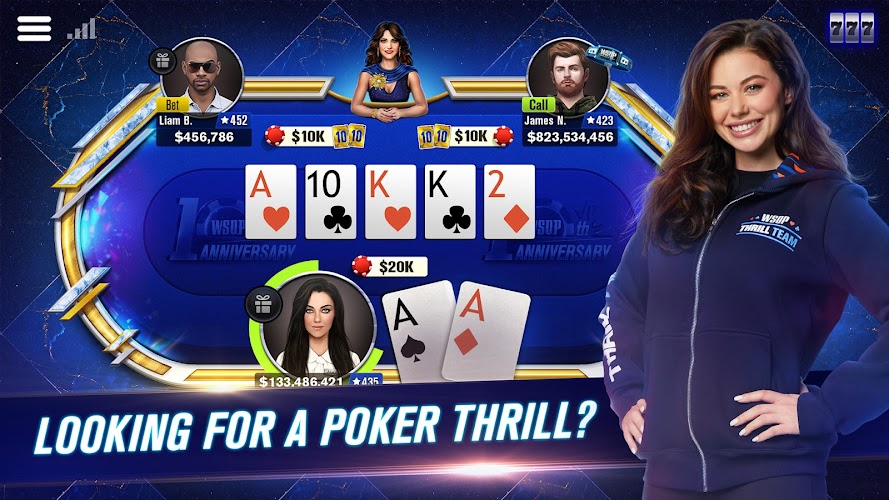 WSOP Poker: Texas Holdem Game Screenshot 1
