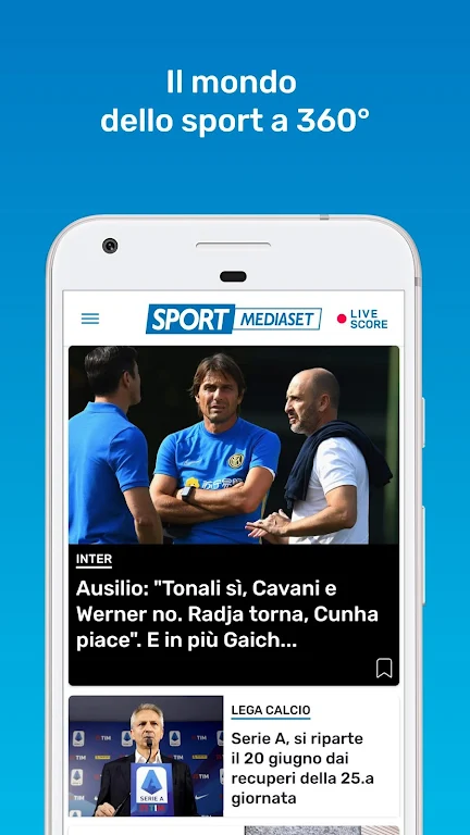 SportMediaset Screenshot 1