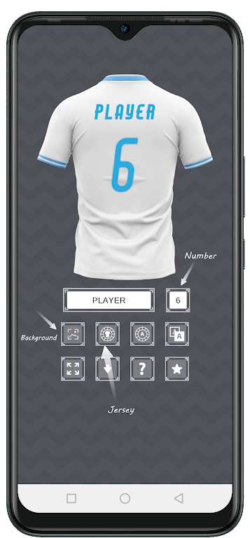 Football Jersey Kits designer Screenshot 2