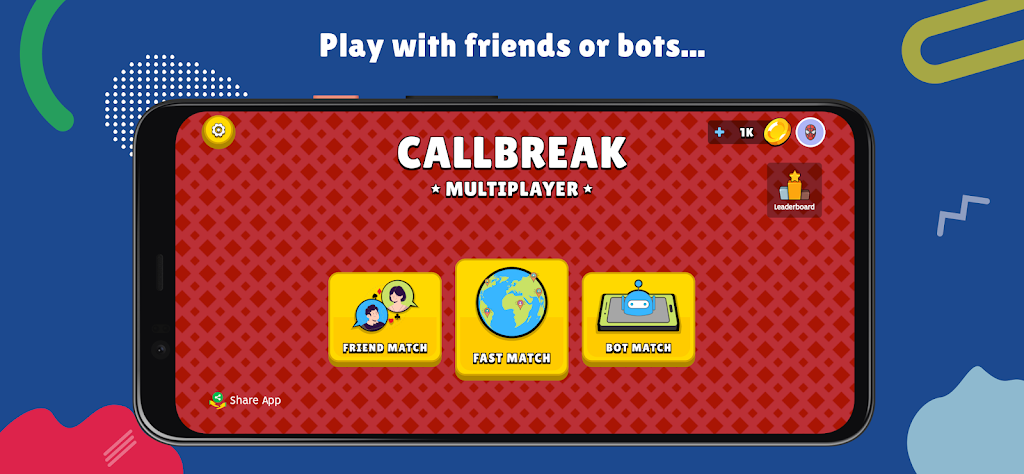 Call Break Multiplayer Screenshot 2