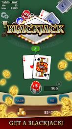 Blackjack 21 Mania Screenshot 1