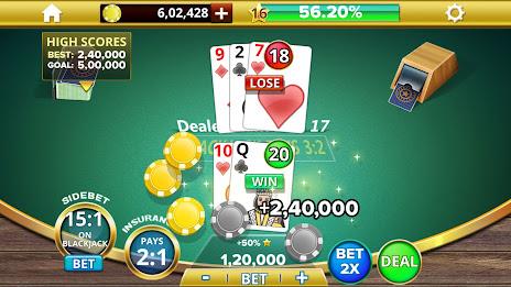 Blackjack 21 Casino Royale Screenshot 2