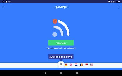 VPN high speed proxy - justvpn Screenshot 8