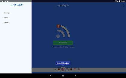 VPN high speed proxy - justvpn Screenshot 9