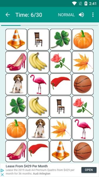 Brain game. Picture Match Screenshot 8