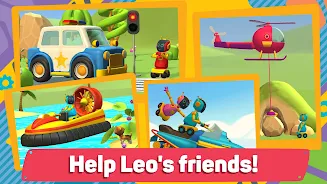 Leo 2: Puzzles & Cars for Kids Screenshot 2