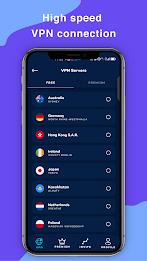 Safe VPN: Super & Fast VPN App Screenshot 1