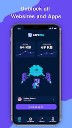 Safe VPN: Super & Fast VPN App Screenshot 6