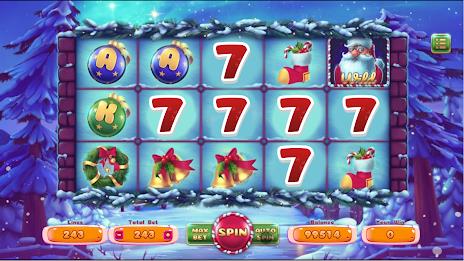 Lucky Santa 777 Slot Screenshot 1