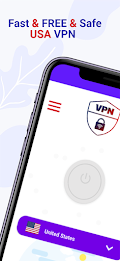 USA VPN - Secure Proxy Screenshot 1