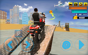 Superhero Stunt Bike Simulator Screenshot 9