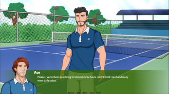 Tag Team Tennis Screenshot 1