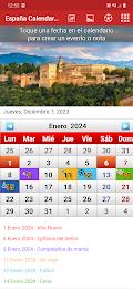 España Calendario 2024 Screenshot 2