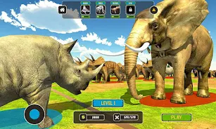 Wild Animals Kingdom Battle Screenshot 3