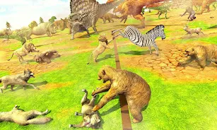 Wild Animals Kingdom Battle Screenshot 4