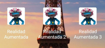 Realidad Aumentada App Android Screenshot 3
