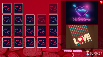 All Valentine Pairs Memory Game Screenshot 3
