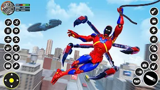 Spider Rescue- Rope Hero games Screenshot 2