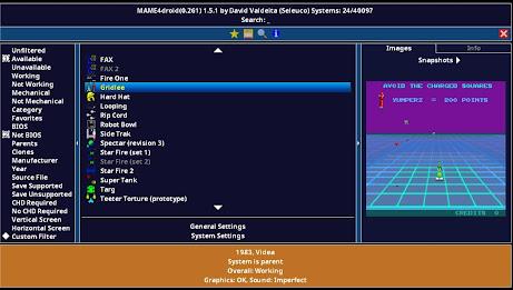 MAME4droid  2024 (0.262) Screenshot 6