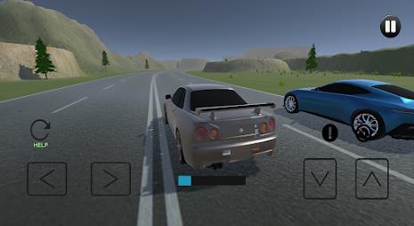 Driving Skyline R34 Drift Car Screenshot 6